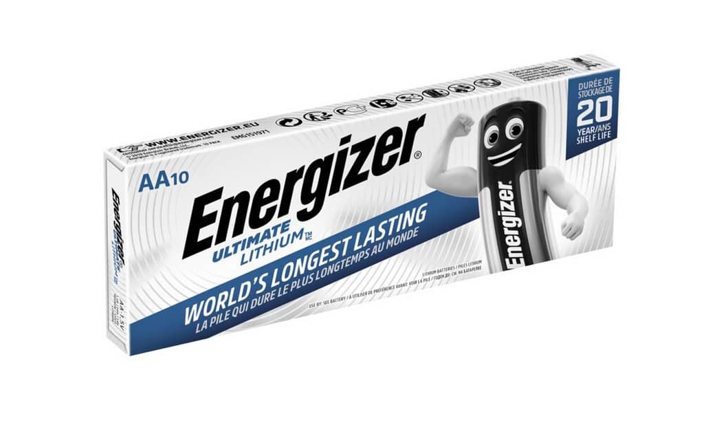 Batérie Energizer Ultimate Lithium L91 R6 AA 10 ks VÝHODNÉ BALENIE