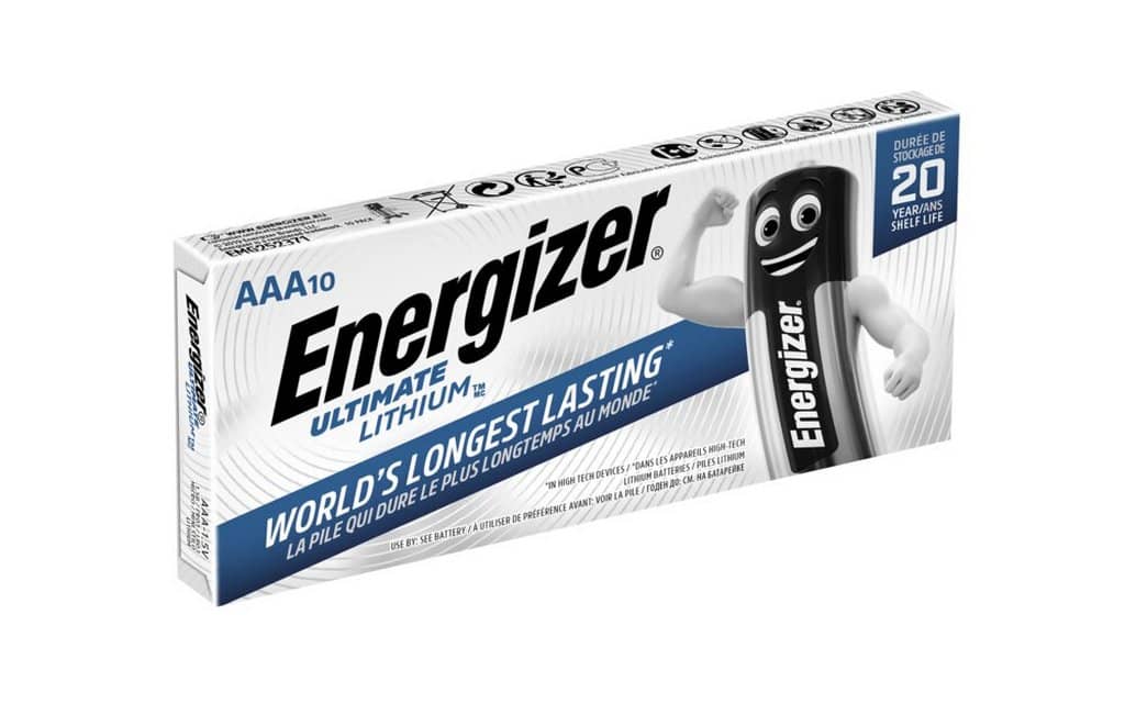 Batérie Energizer Ultimate Lithium L92 R03 AAA 10 ks VÝHODNÉ BALENIE